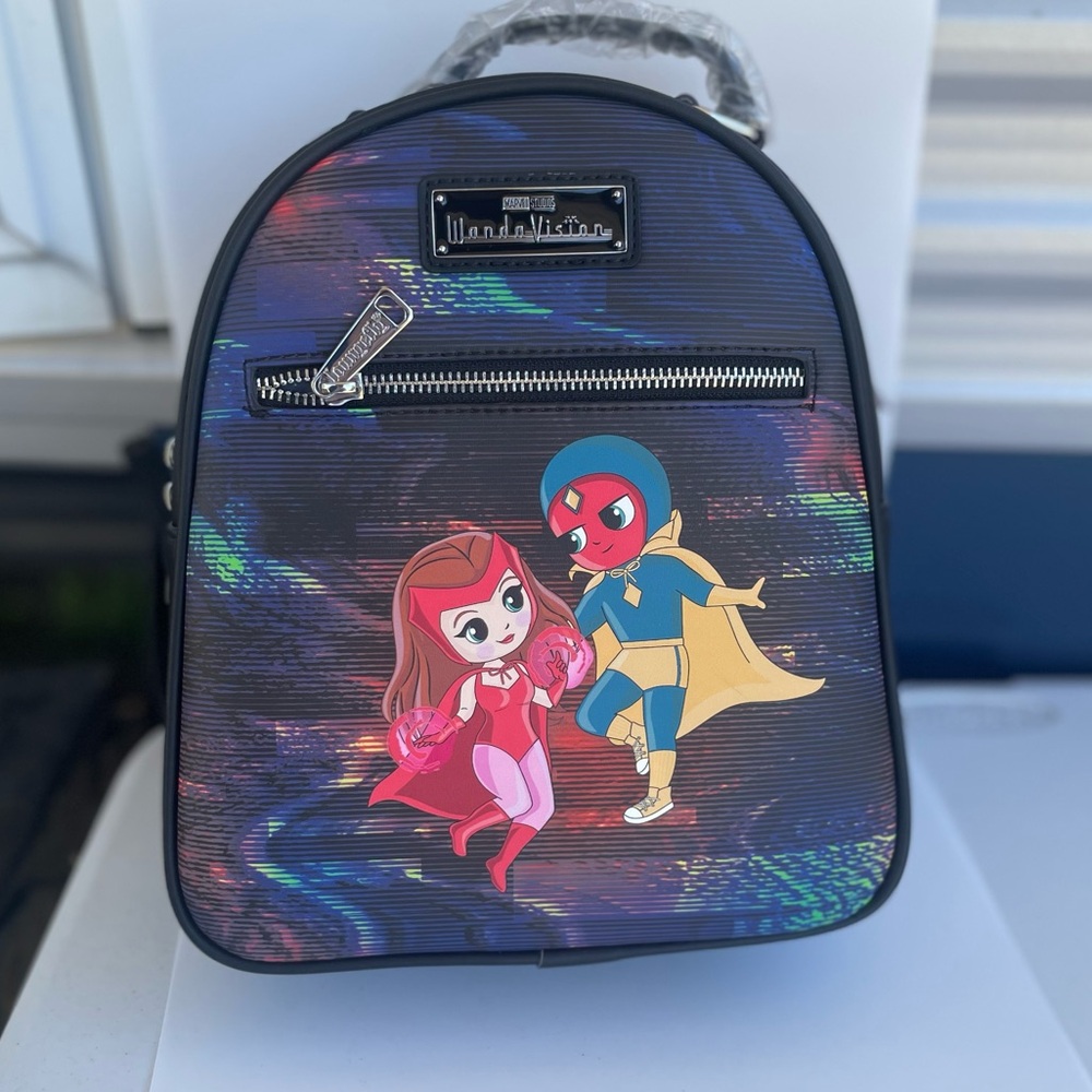 Loungefly Marvel WandaVision Chibi Mini Backpack  - NWT - Picture 7 of 11